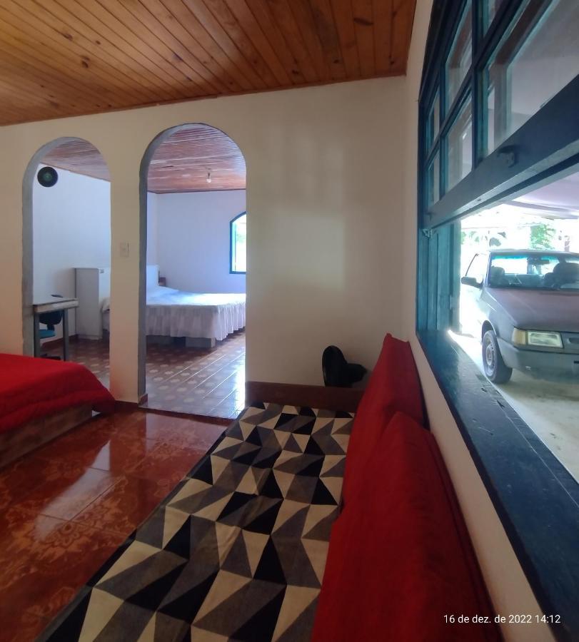 Hospedaria E Camping Quintal Do Mundo لوميار المظهر الخارجي الصورة